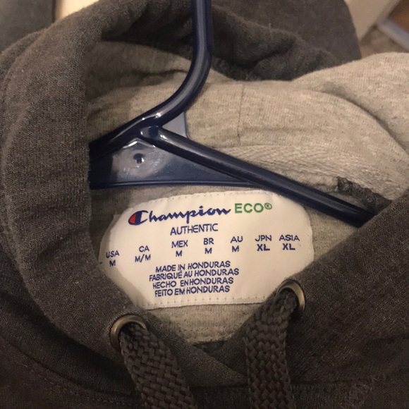 Champion Medium Grey Hoodie - Picture 4 of 4